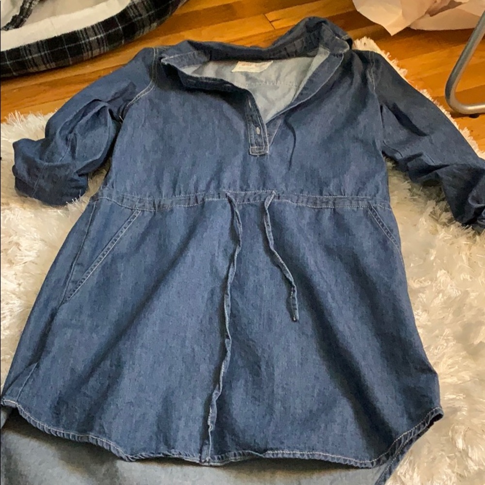 denim dress